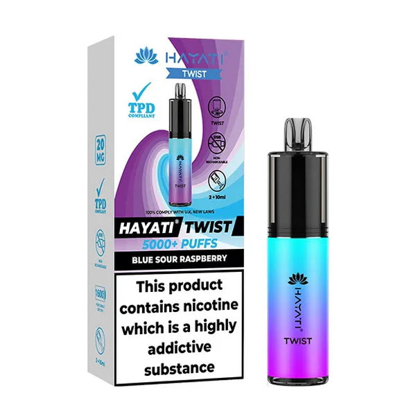Hayati Twist 5000 Disposable Vape Kit | UK Ecig Station Hayati Twist 5000 Disposable Vape Kit | UK Ecig Station