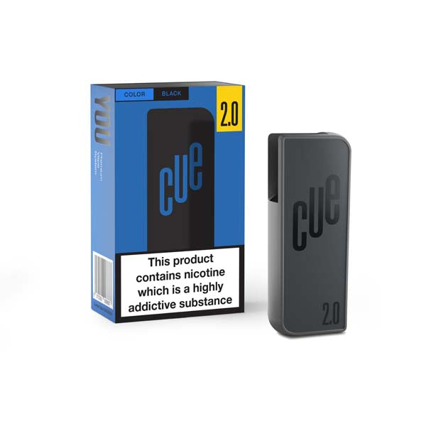 Cue Vapor 2.0 Refillable Pod Vape Kit | Official | UK Ecig Station Cue Vapor 2.0 Refillable Pod Vape Kit | Official | UK Ecig Station