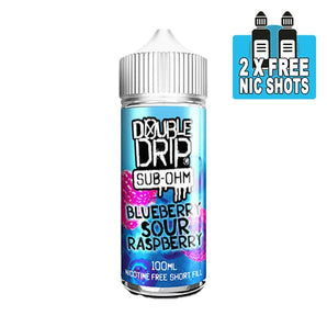 Double Drip – Blueberry Sour Raspberry 100ml