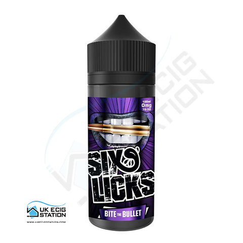 Six Licks - Bite The Bullet | UK Ecig Station