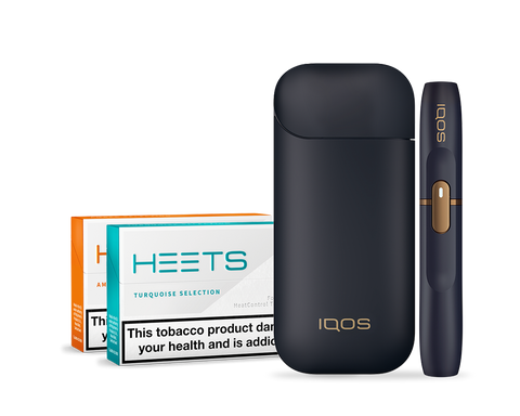 IQOS 2.4 Plus Starter Kit & 40 HEETS Promo Bundle Offer - FREE First Class Delivery
