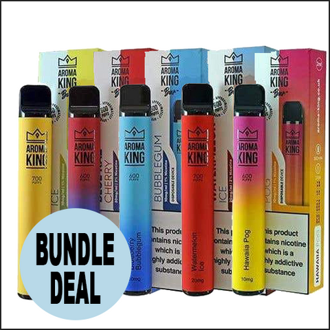 Aroma King Disposable Vape Kit - Bundle Deal