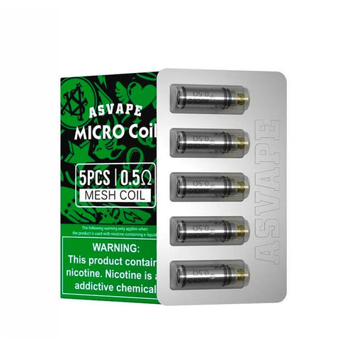 Asvape Micro Pod Kit Mesh Coils | UK Ecig Station