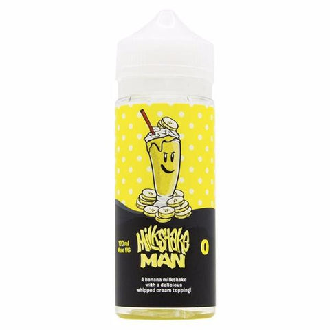 Milkshake Man - Banana Milkshake Man 0mg | UK Ecig Station