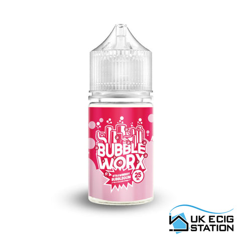 Bubble Worx - Strawberry 25ml 0mg | UK Ecig Station
