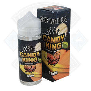 Candy King - Peachy Rings 100ml 0mg | UK Ecig Station