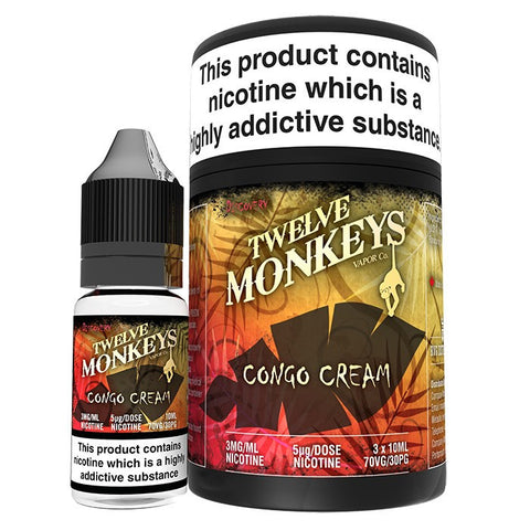 Twelve Monkeys - Congo Cream | UK Ecig Station
