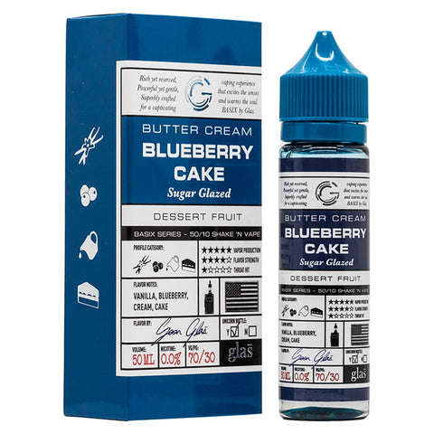 Glas Basix Series - Blueberry Cake | UK Ecig Station