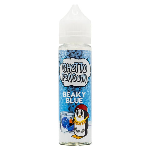 Ghetto Penguin - Beaky Blue 50ml 0mg | UK Ecig Station