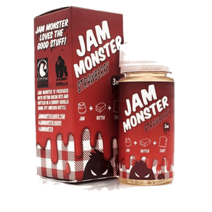 Jam Monster - Strawberry 100ml 0mg | UK Ecig Station