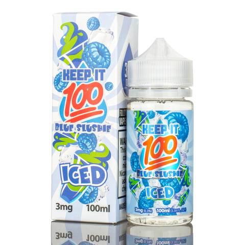 Keep It 100 - Blue Slushie Iced | UK Ecig Station