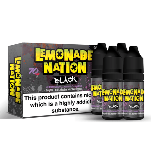 Lemonade Nation - Black | UK Ecig Station