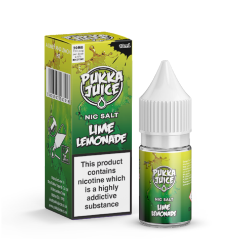 Pukka Juice Salts - Lime Lemonade | UK Ecig Station