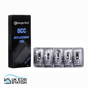 Kanger OCC Ni200 Coils - Temperature Sensing | UK Ecig Station