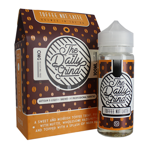 The Daily Grind - Toffee Nut Latte 100ml | UK Ecig Station
