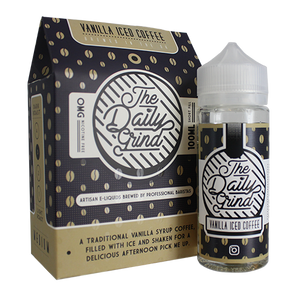 The Daily Grind - Vanilla Iced Coffee 100ml | UK Ecig Station